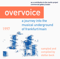 Overvoice CD cover - The sound of Frankfurt underground